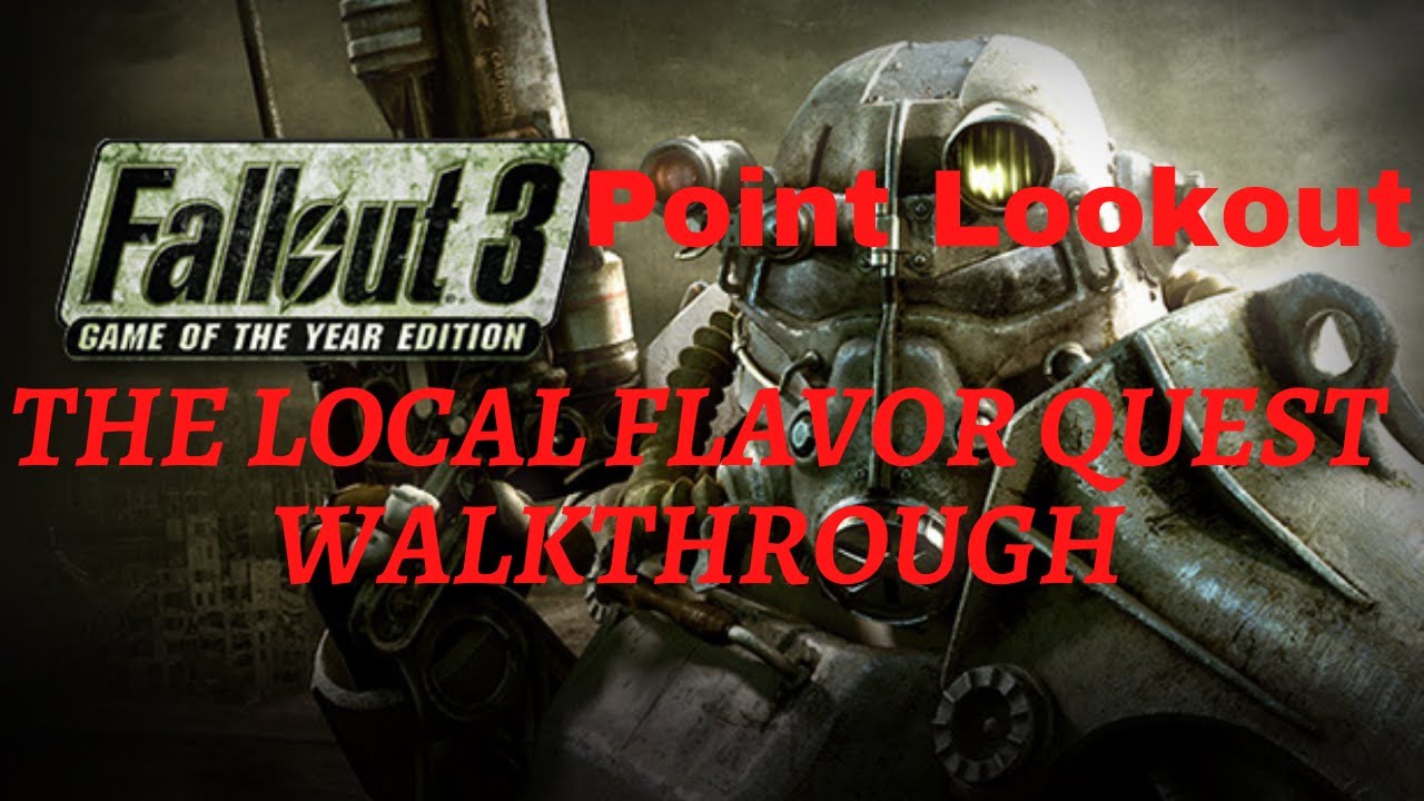 Fallout 3 Point Lookout: прохождение квеста &laquo;Местный колорит&raquo;
