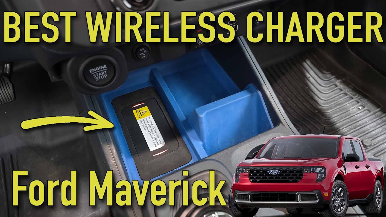 BEST Ford Maverick Wireless Charger Installation