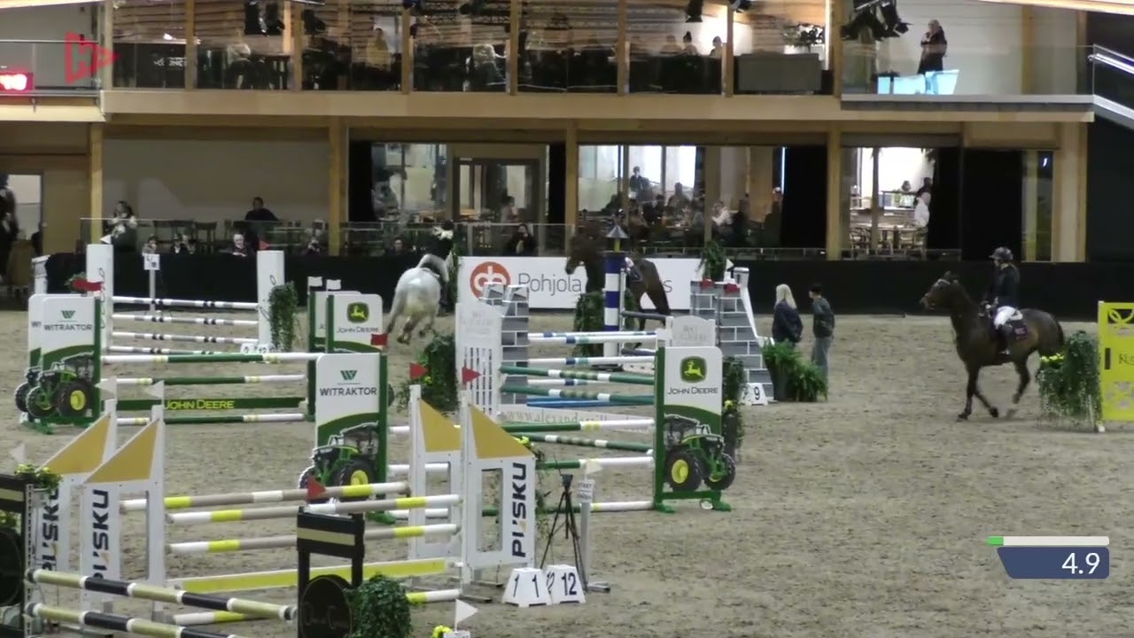 Laituri Maiju & Hallo Croket van Puyenbroeck 100cm @ Ratsastuskeskus Aino 23.-25.1.2026
