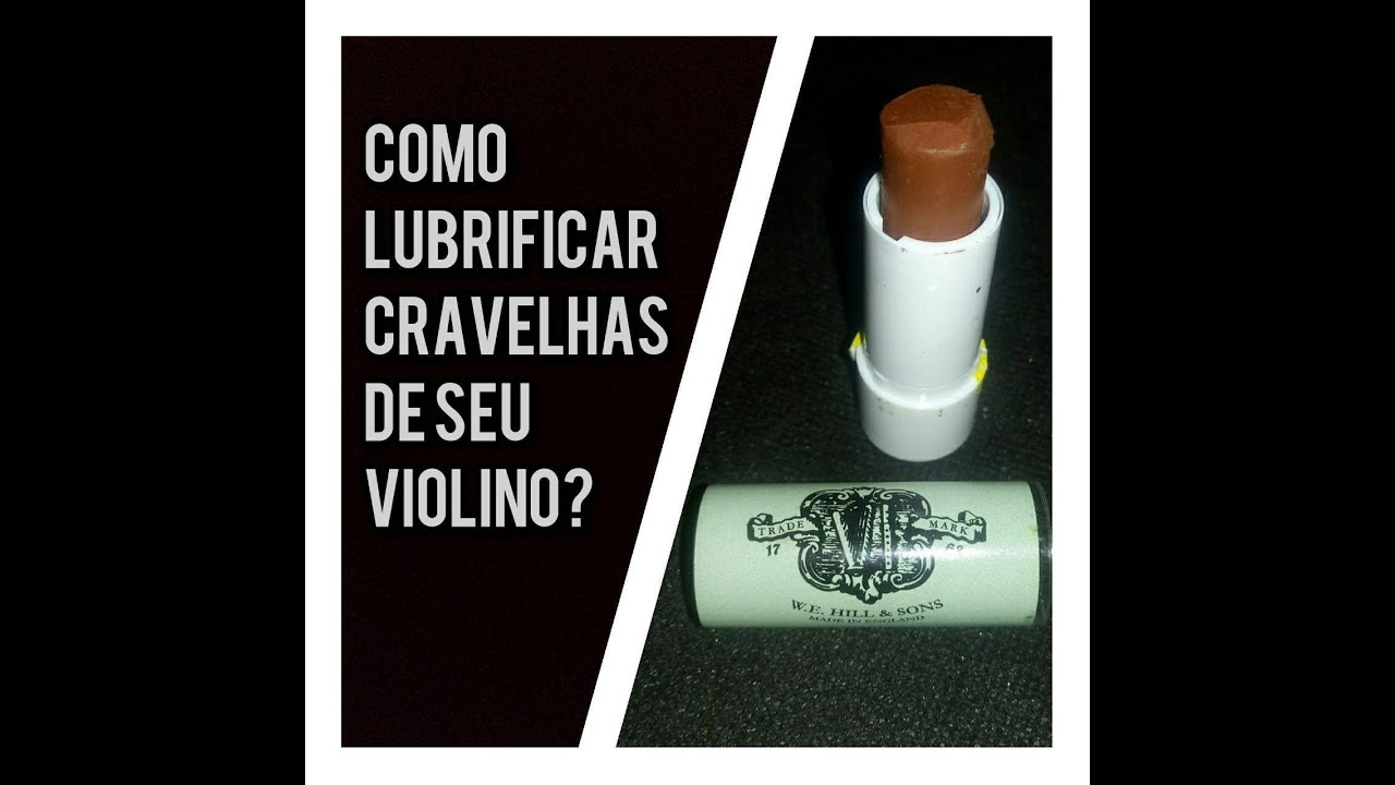 Como Lubrificar as Cravelhas do violino I Qual produto usar I Albeneir Oliveira