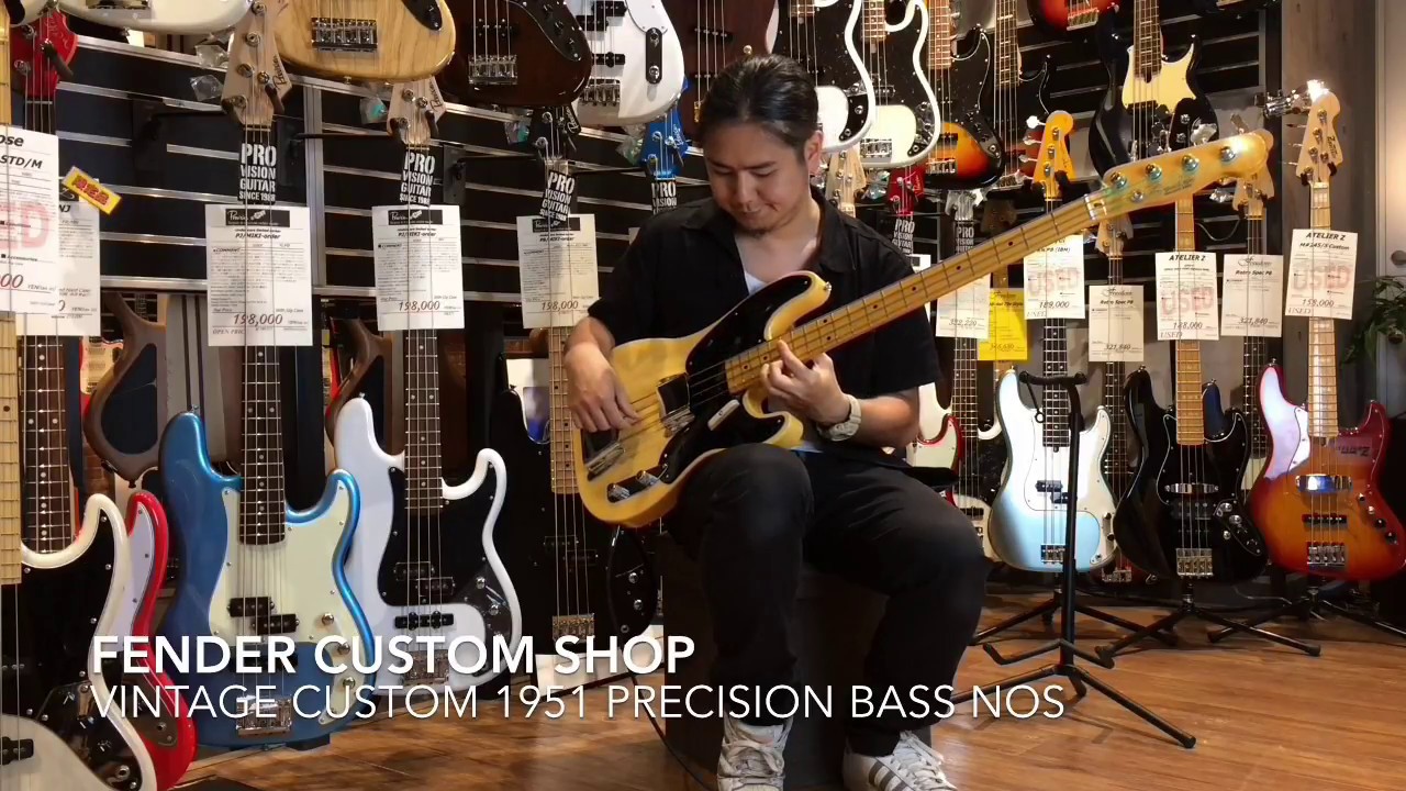 Fender Custom Shop Vintage Custom 1951 Precision Bass NOS