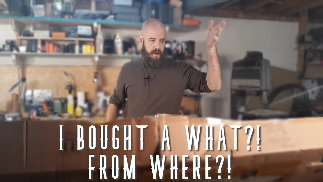 Harbor Freight Workbench Unboxing - Part 1 of 3 #HarborFreight #Woodworking