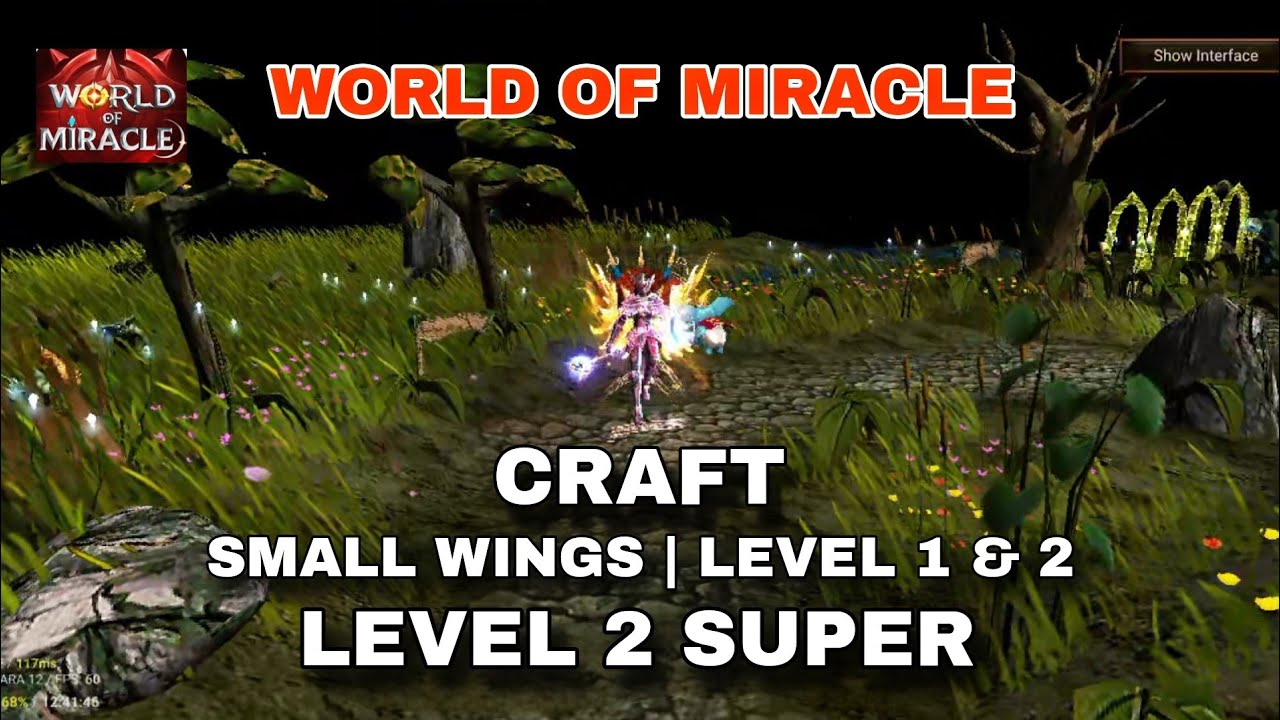 CRAFT WINGS LEVEL 2 SUPER ( WING 2.5 ) WORLD OF MIRACLE | MU MOBILE 2025