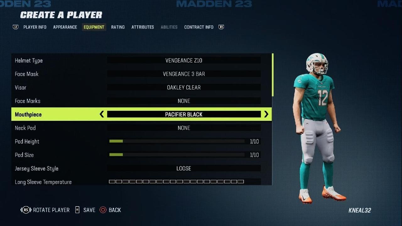 Madden NFL 23 Lets look at Create a player