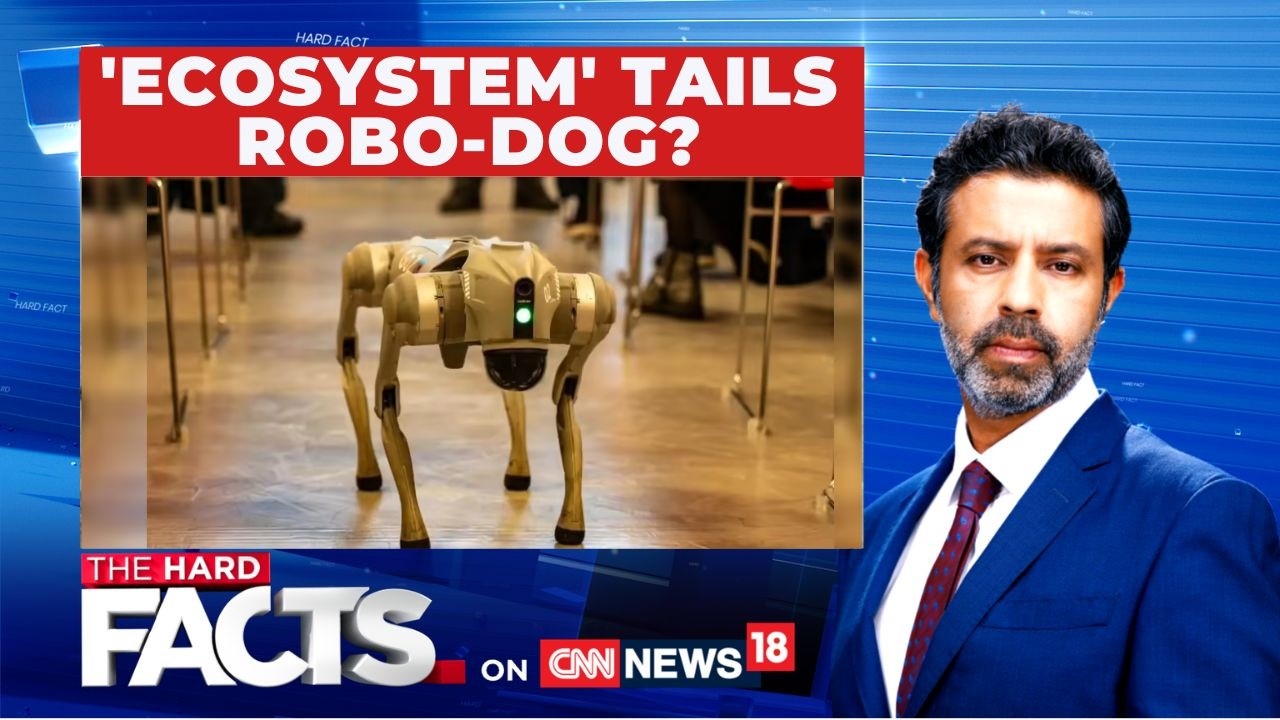 Galgotias University Faces Backlash Over Chinese RoboDog at India AI Summit | #thehardfacts | News18