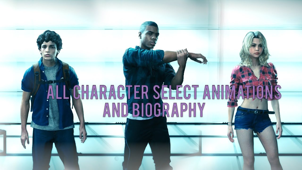 Resident Evil: Resistance All Character Select Animation and Biography
