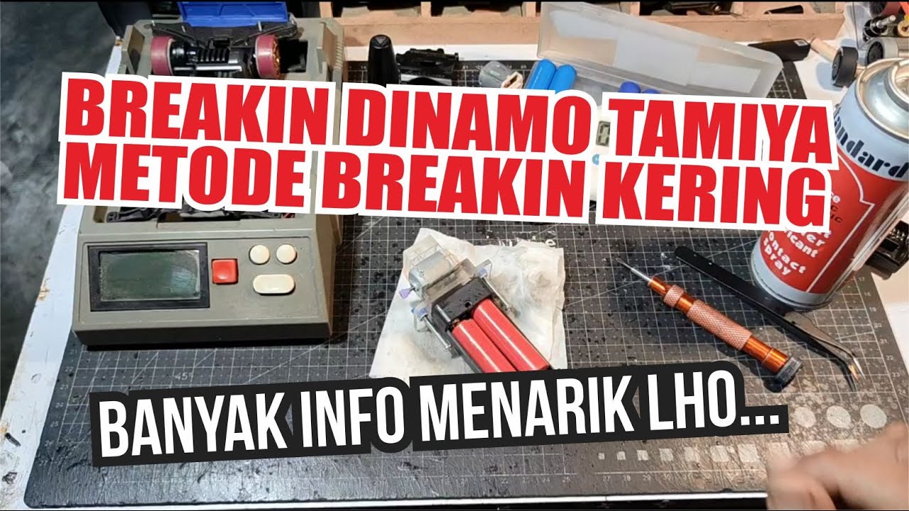 Cara Breakin Dinamo Menggunakan Alat Breakin Roller Part 2 BREAKIN KERING