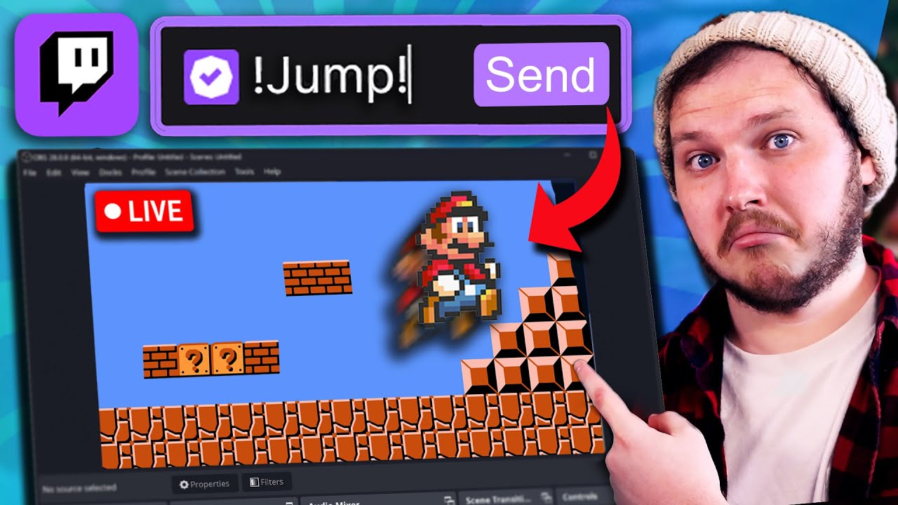 Let Twitch Chat CONTROL ANY Game For FREE!