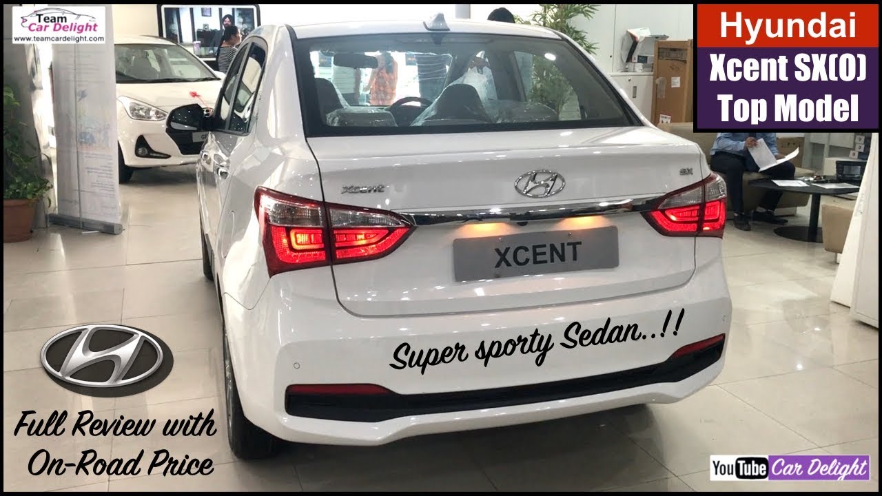 Hyundai Xcent 2018 Top Model SXO Detailed Review with On Road Price | Team Car Deight