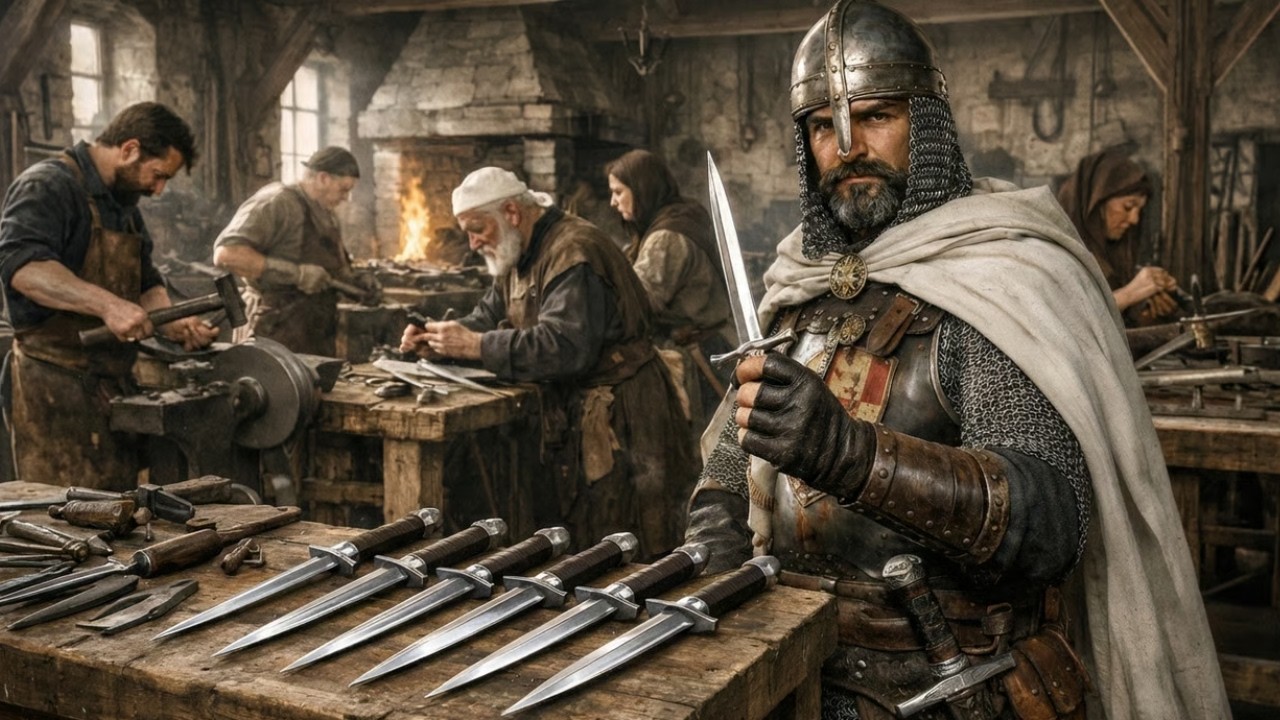 Inside the Misericorde Workshop: Why This Dagger Was Long and Narrow (Full Process)
