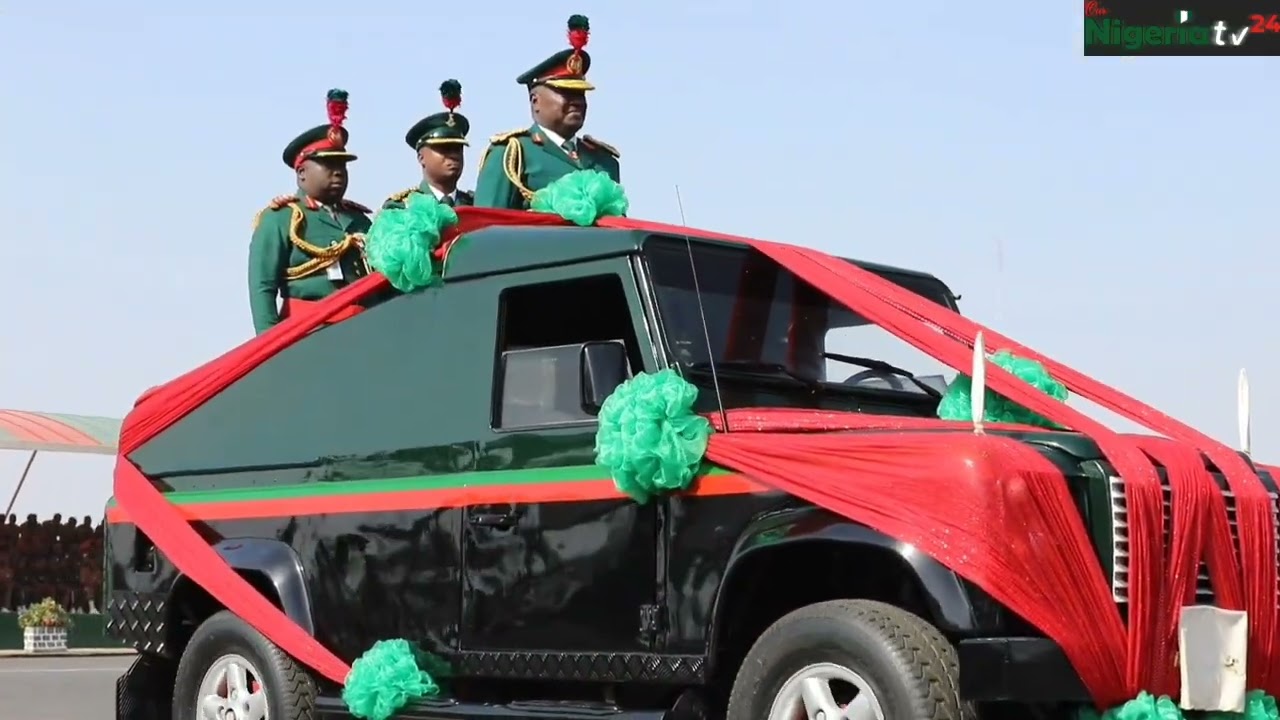 33rd NDA Commandant, Gen. A.K. Ibrahim (Rtd), OFR, Pulled Out with Full Military Honours. #Army 