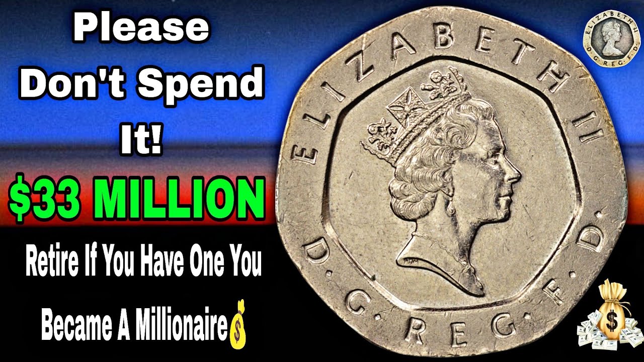 Top 17 UK Twenty Pence Coins That Can Make You Rich  Rare British 20p Coins Worth Millions Dollars!