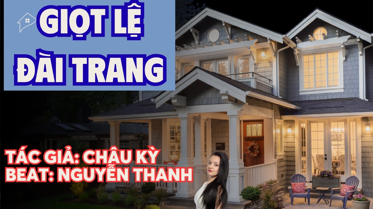 KARAOKE GIỌT LỆ ĐÀI TRANG  mp4 export