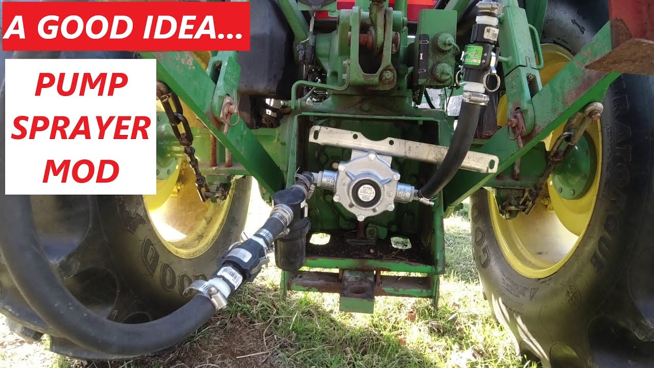 A Good Idea - Sprayer Pump Mod