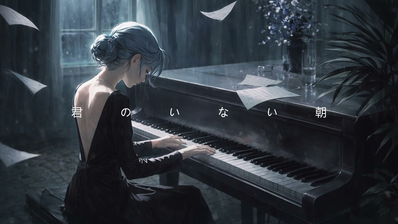 A quiet morning without you. Soft piano. Fading light. Lingering memories 君のいない朝 Japanese Song