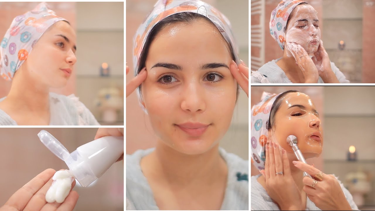هذا الفيديو راحة نفسية 🌸 ASMR DEEP SKINCARE