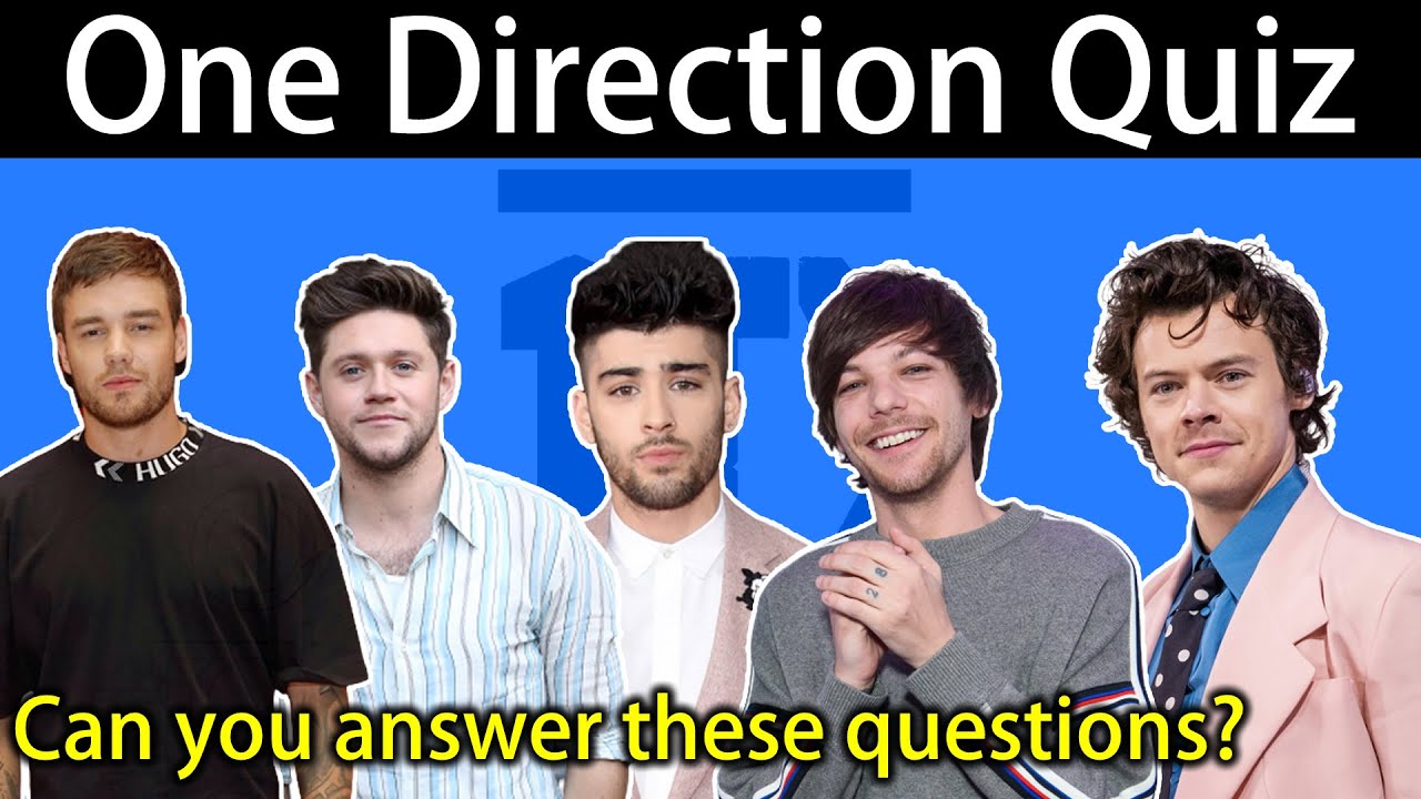 25 СЛОЖНЫХ вопросов о One Direction | Узнайте, являетесь ли вы настоящим фанатом группы