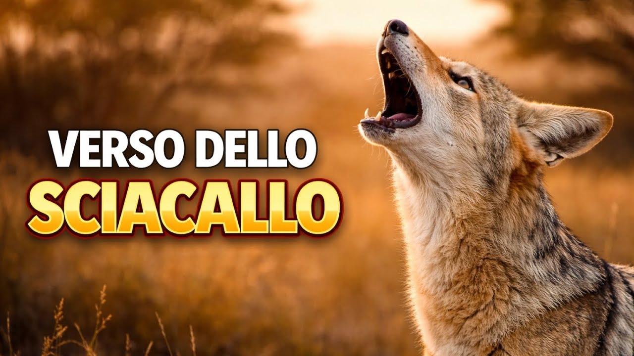 Verso dello Sciacallo 🐺 | L&rsquo;ululato inquietante della savana