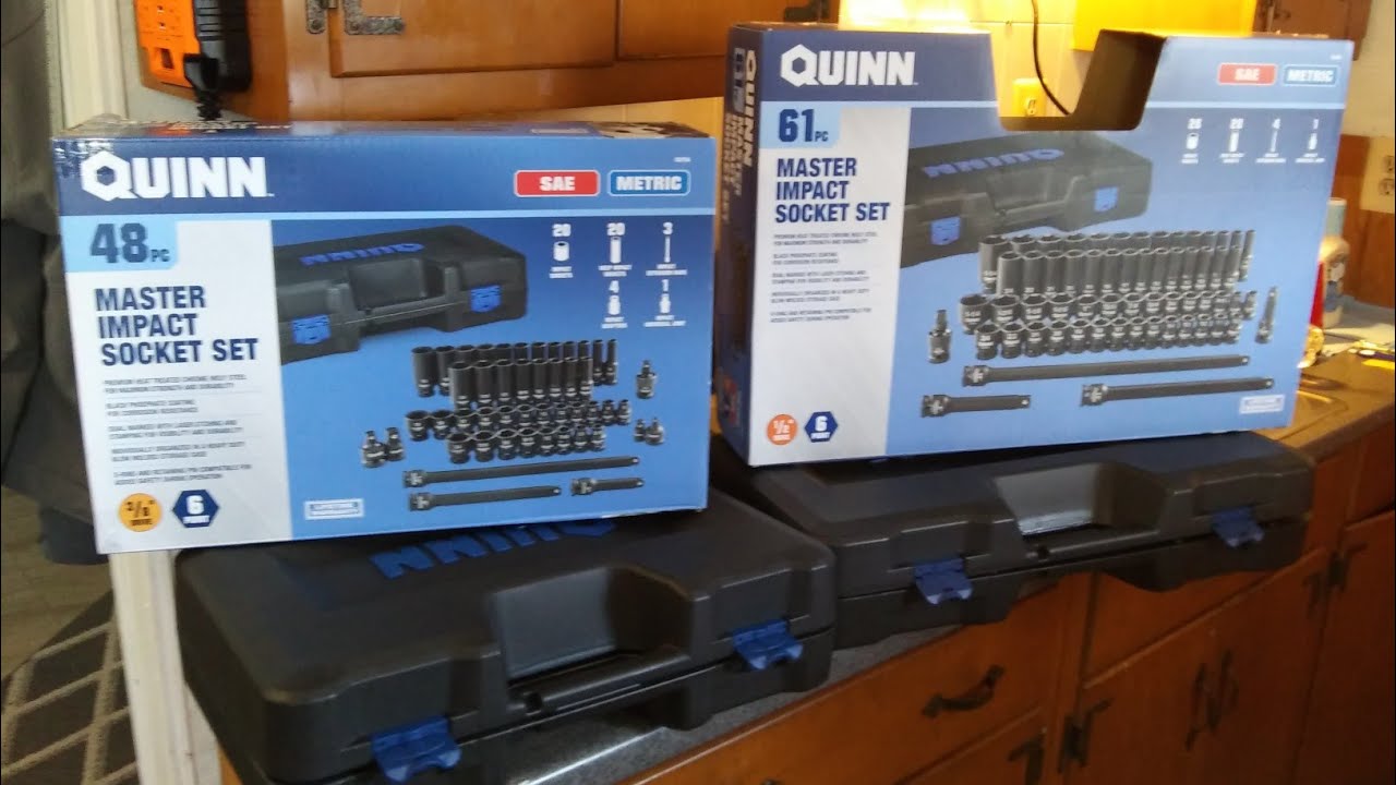 Quinn Master impact Socket Sets 1/2
