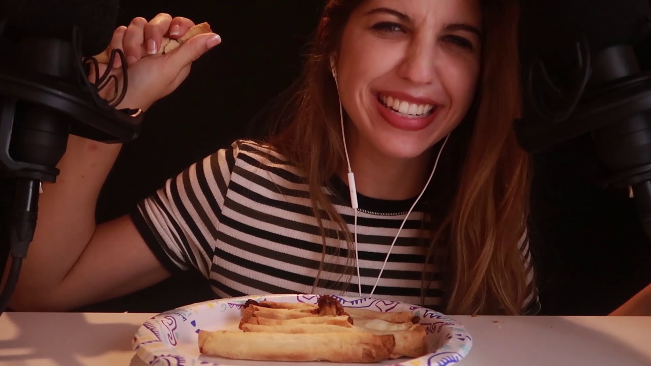 Destroying Taquitos Like I Destroy My Mental Health ASMR ~ Crispy, Crusty, Crumbly Tingles