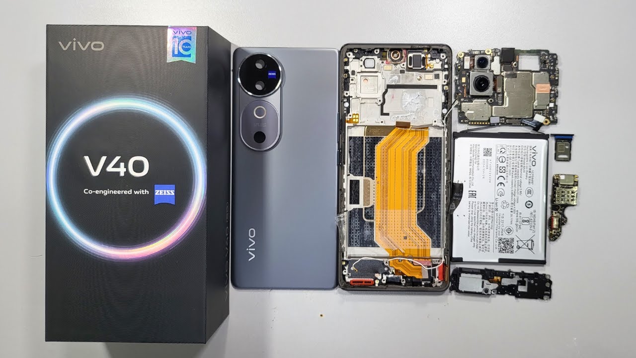 VIVO V40 5G TEARDOWN & DISASSEMBLY || NO DEATAIL INFORMATION !!!