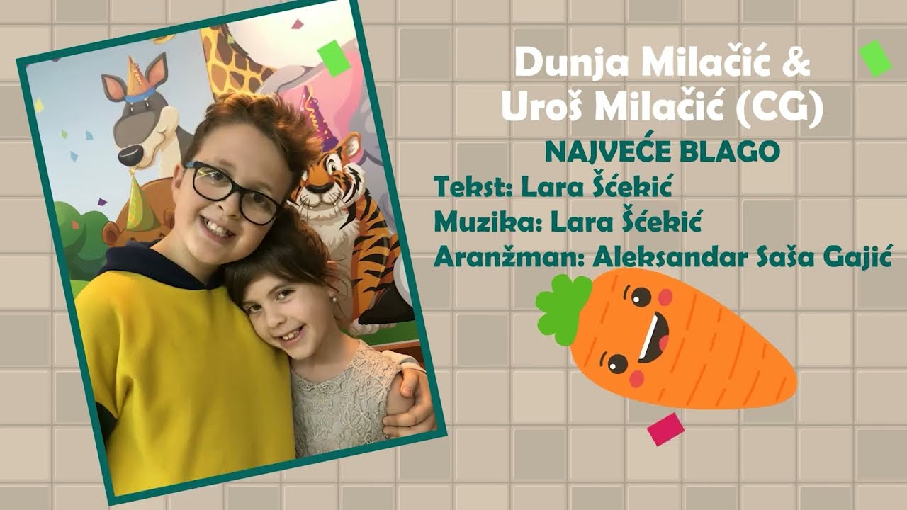 14* Festival ŠARENI VOKALI 2024. - Najveće Blago - Dunja i Uroš Milačić CG