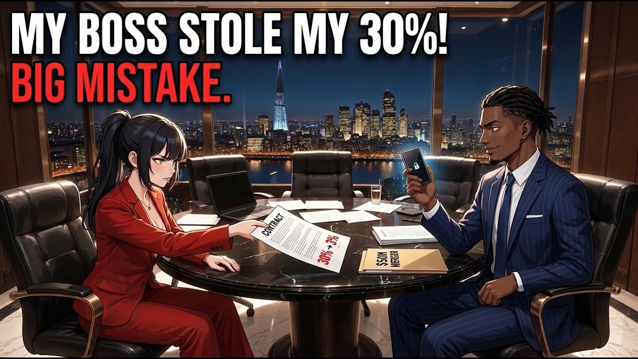 My Greedy Boss Tried To Steal My 30% Equity... So I Legally Hostaged Her $50M Merger.