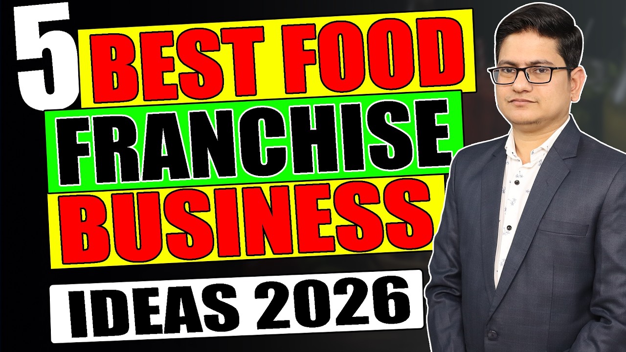 5 Best food franchise business in india🔥 best franchise business in india🔥 street food franchise