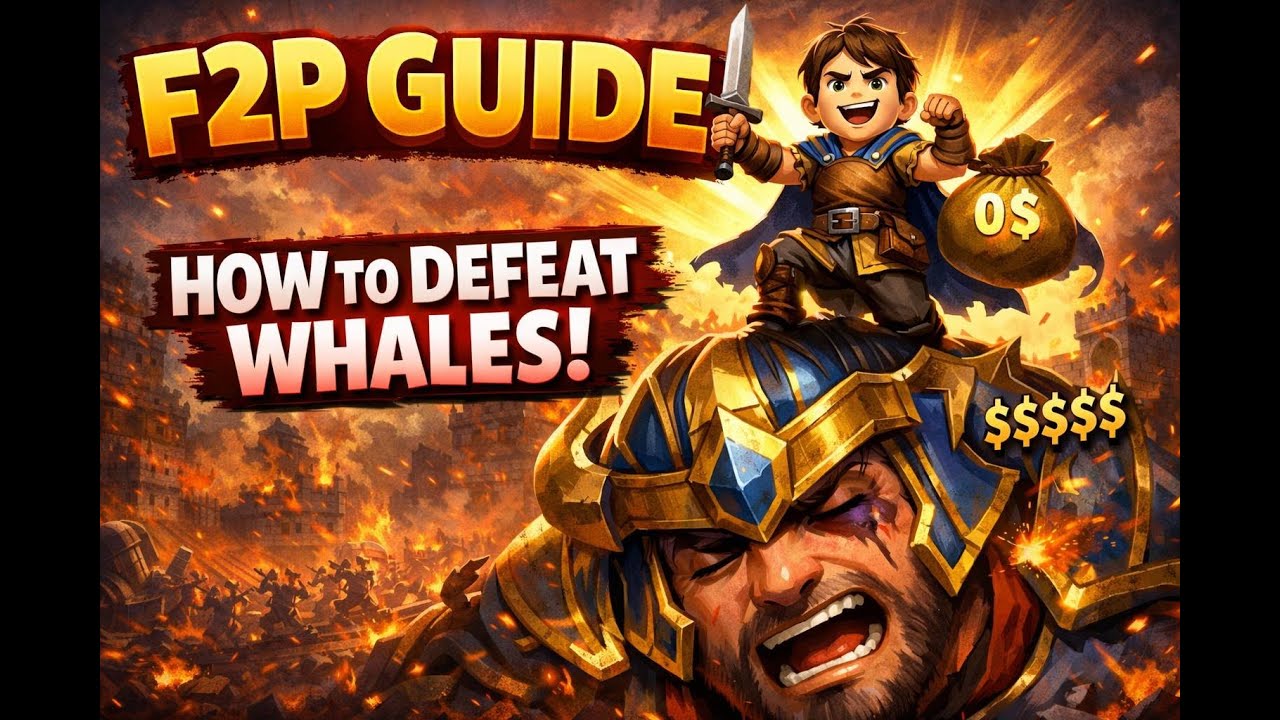 Kingshot 100% F2P destroying whales | Heroes |Gears | Governors | Tips and tricks 💎
