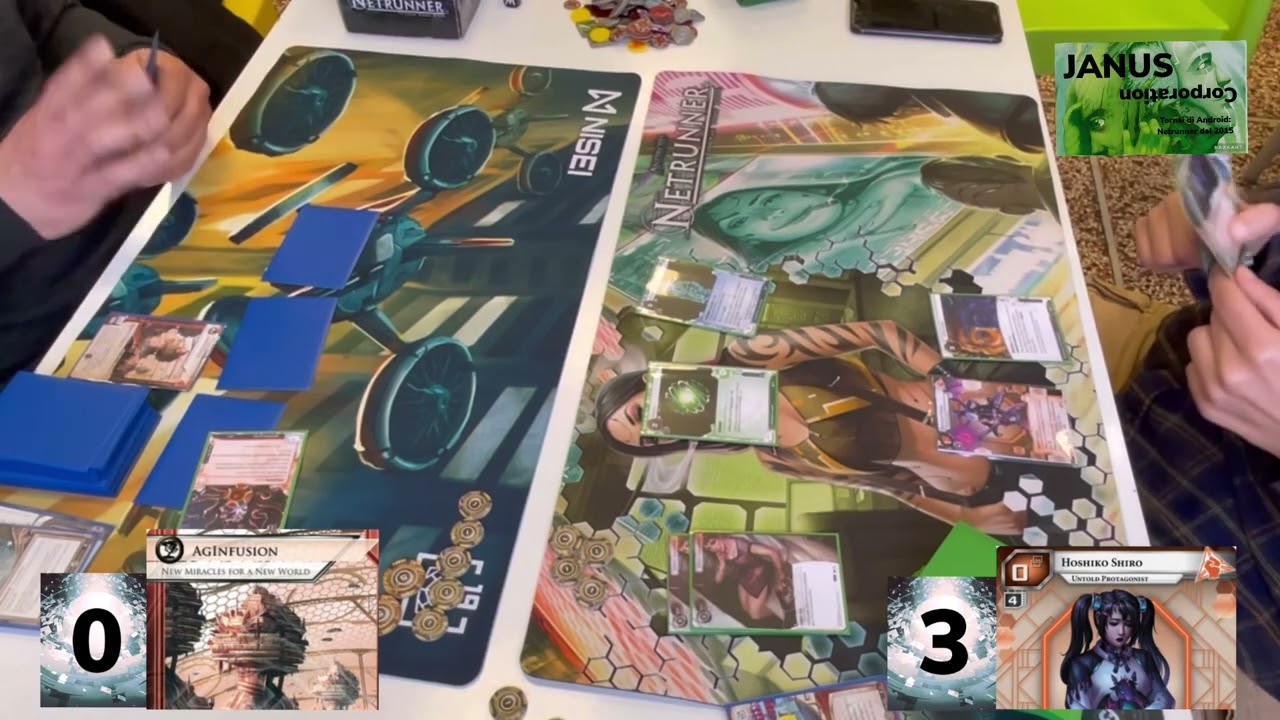 Ultimo turno del torneo Genova Reborn II prima parte - Android: Netrunner