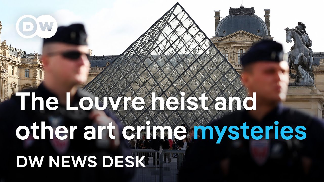 Two art crime investigators share latest on the Louvre theft, and other famous cases | DW News Desk