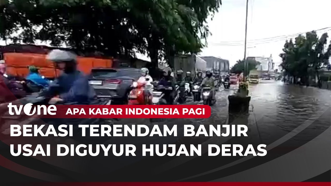 Diguyur Hujan Deras, Bekasi Terendam Banjir | AKIP tvOne