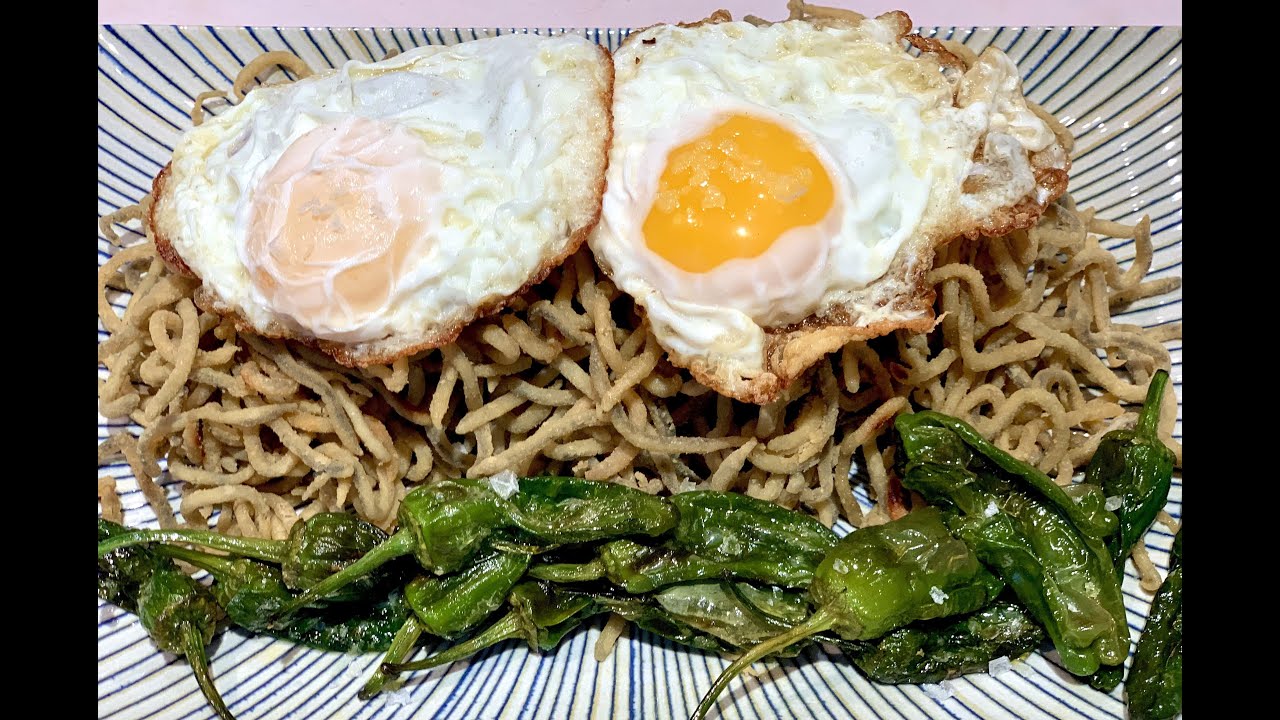RECETA DE FALSO CHANQUETE CON HUEVOS FRITOS Y 