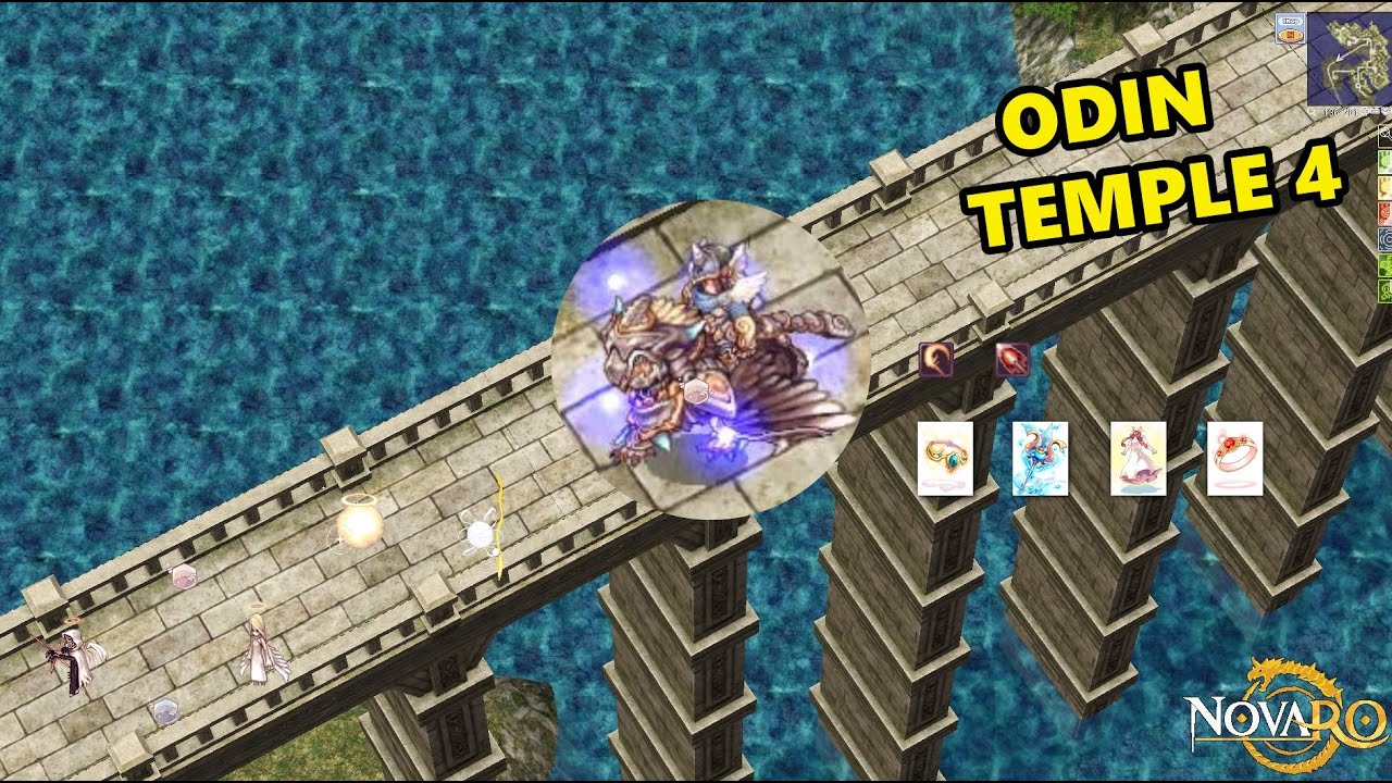 NovaRO | Royal Guard | Vanishing Cannon Build | Str Soutane + Temporal Circlet | Odin Temple 4