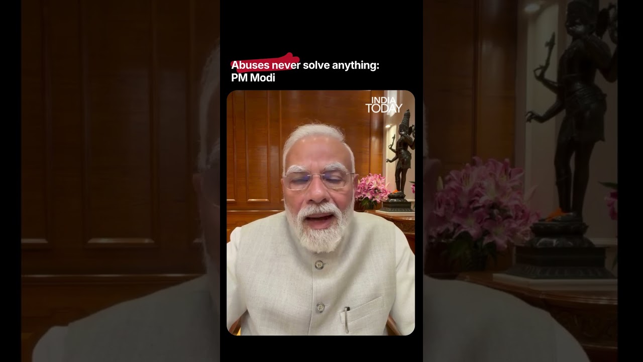 'Abuses Never Solve Anything': PM Modi Urges Unity in New Instagram Video | #modi #pmmodi #neet
