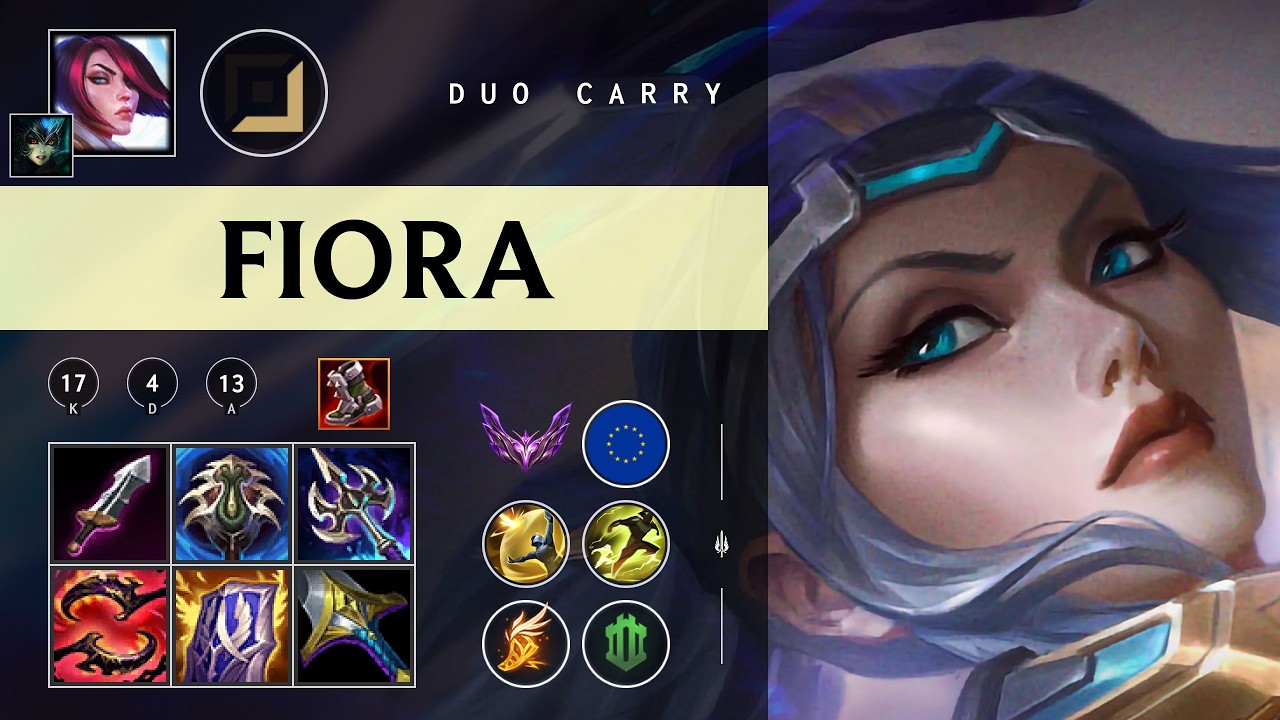 Fiora ADC vs Ziggs - EUW Master Patch 26.03