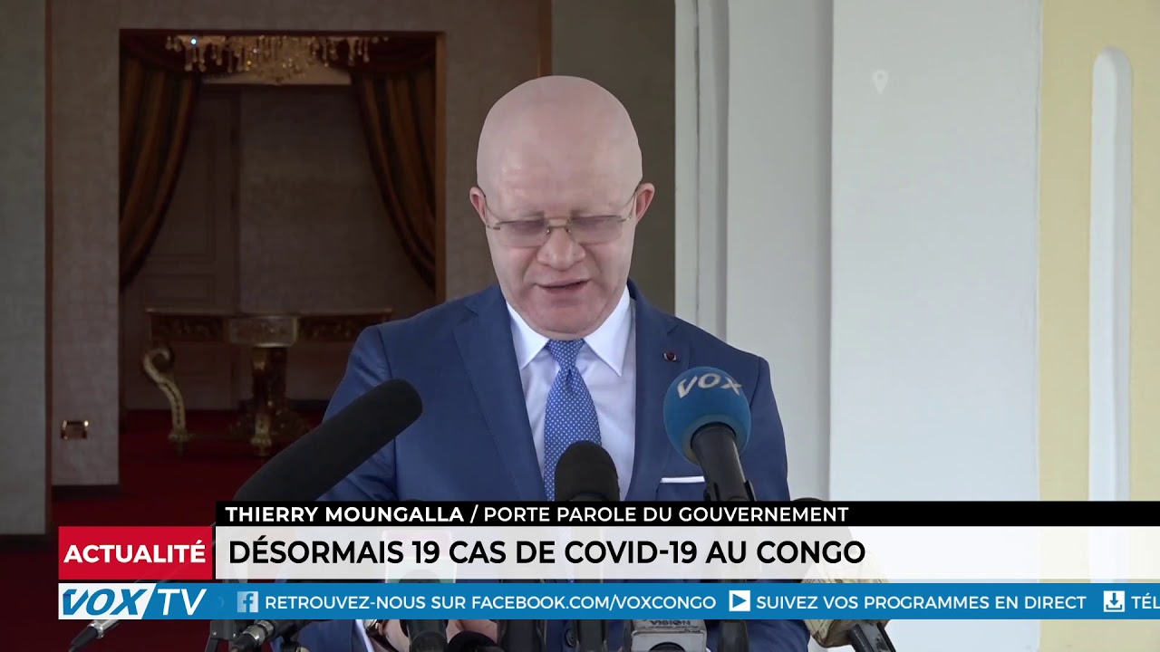 Désormais 19 cas de Covid-19 au Congo