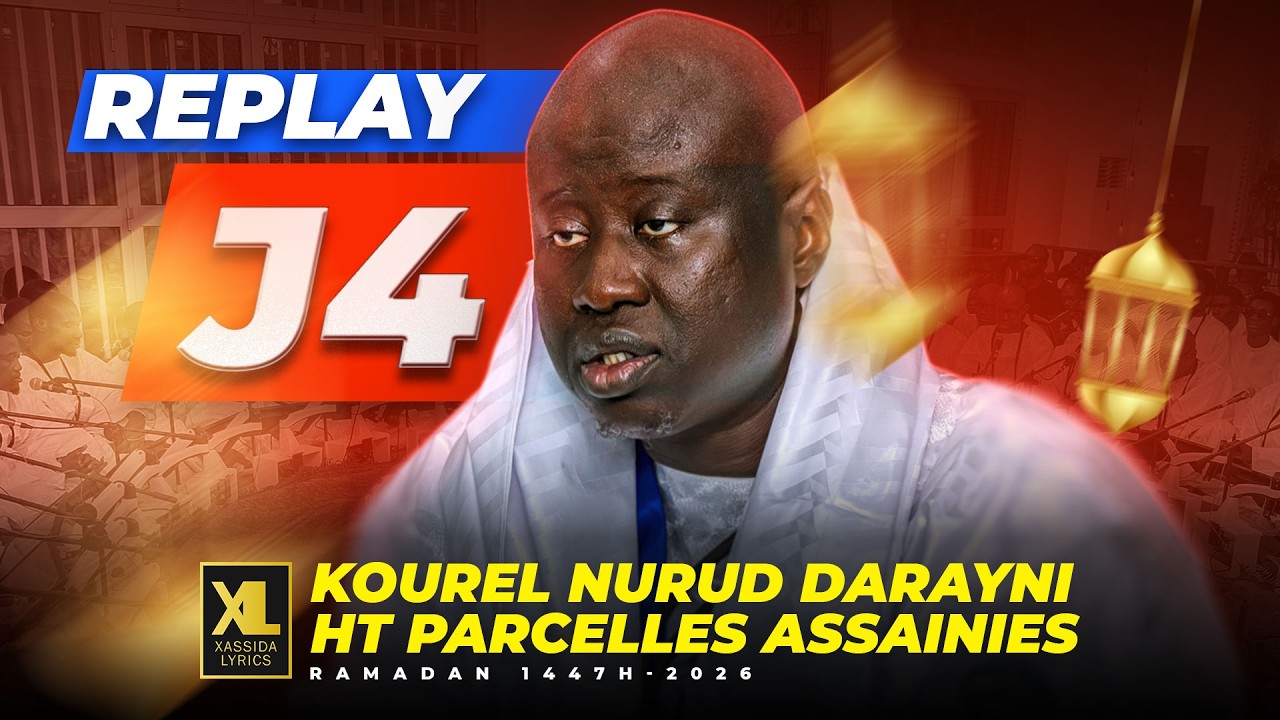 🔴RELAY | Préstation Kourel Nurud Darayni HT Parcelles Assainies-J4 Ramadan 1447H-2026 #khassida
