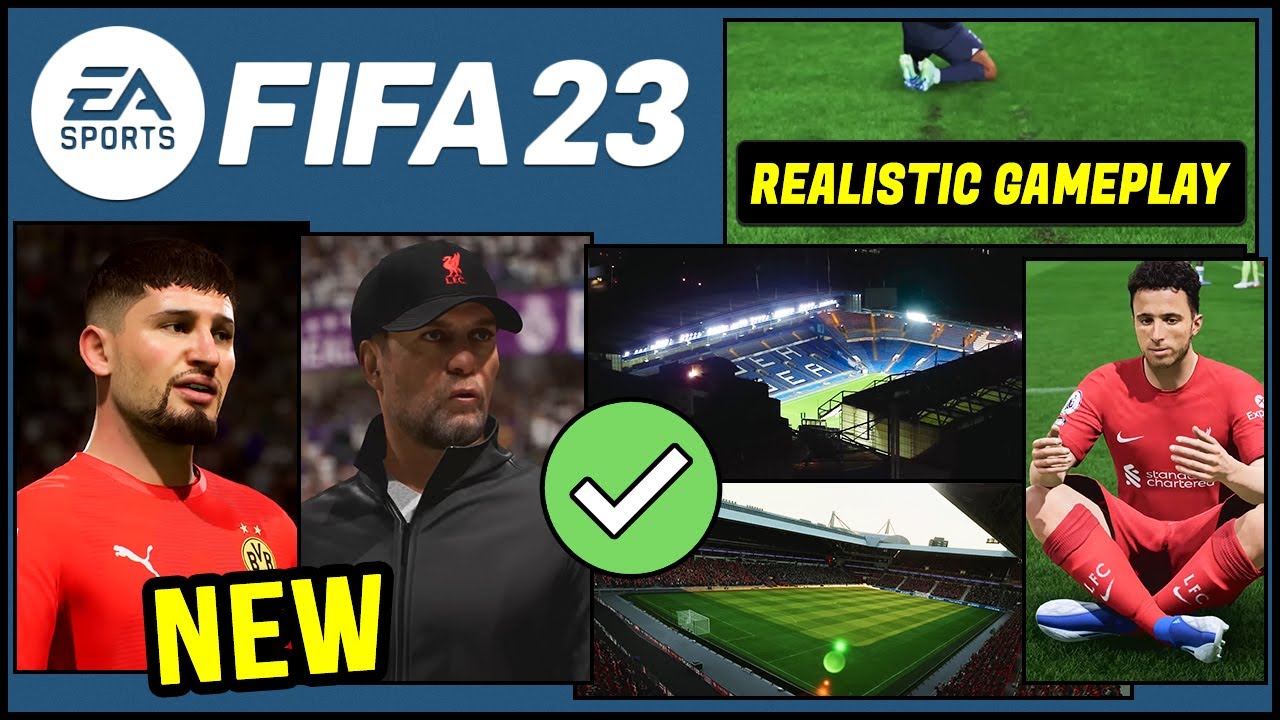 FIFA 23 NEWS | NEW CONFIRMED Faces, Stadiums, Official Gameplay, Features & Details