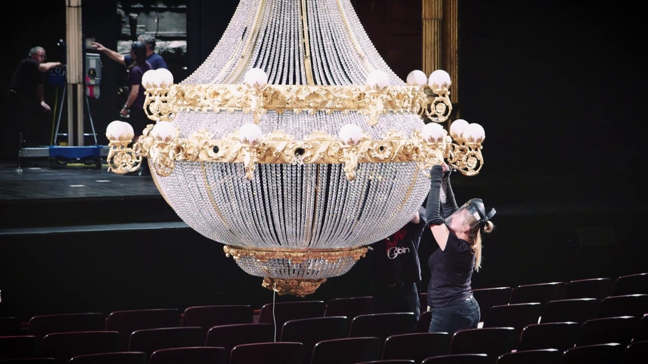 Behind the scenes of THE PHANTOM OF THE OPERA at Bass Hall