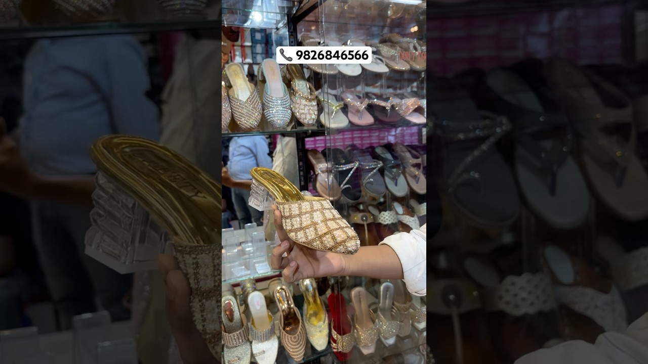 Cheapest footwear market Bhopal #market  #footwear