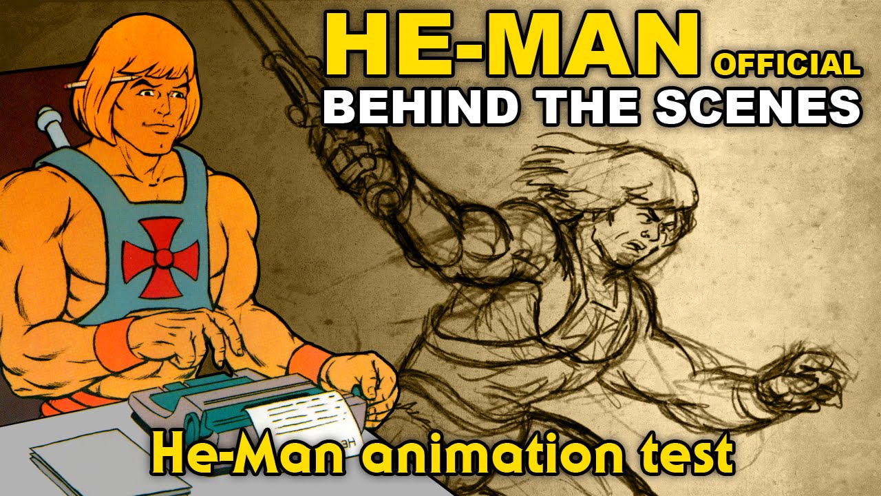 He-Man - Behind the Scenes - He-Man animation test