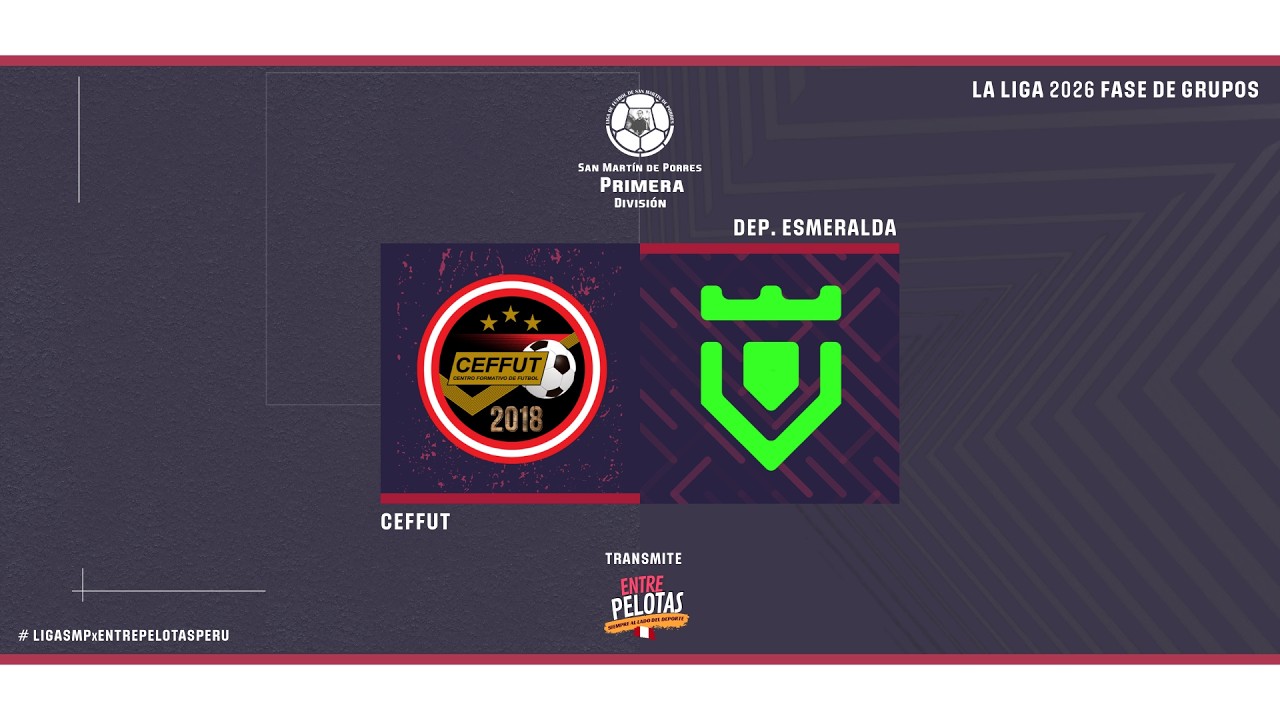 CEFFUT 🆚 DEP. ESMERALDA Primera División SMP | Fecha 5
