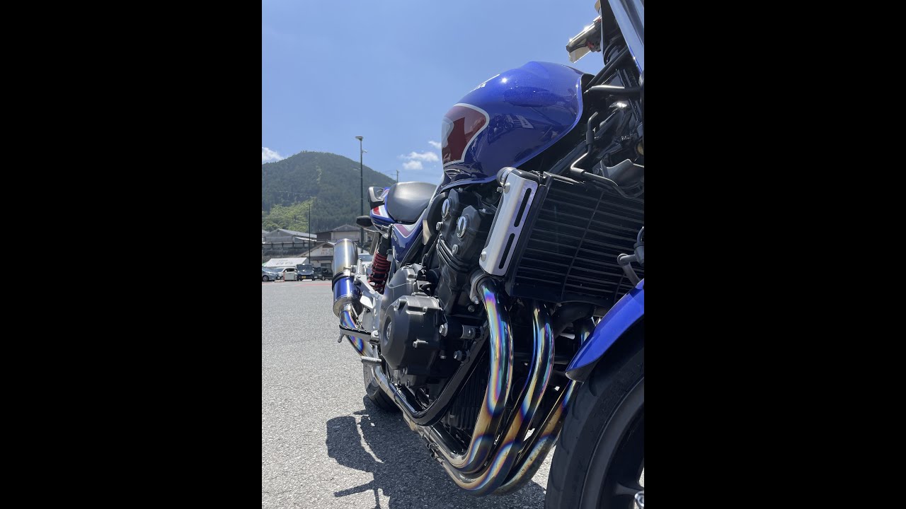 CB400SF ワイバンフルエキマフラー