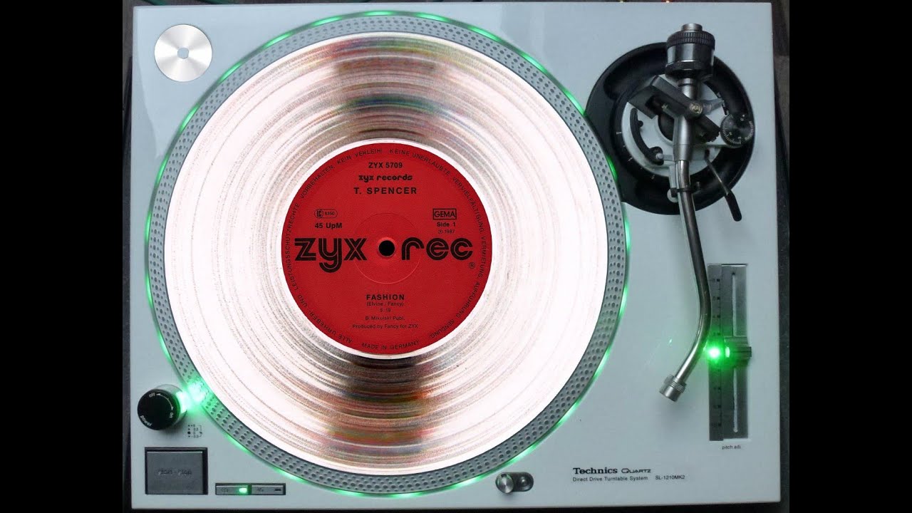 T. SPENCER - FASHION (ORIGINAL 12'' VERSION) (℗1987 / &copy;2016)