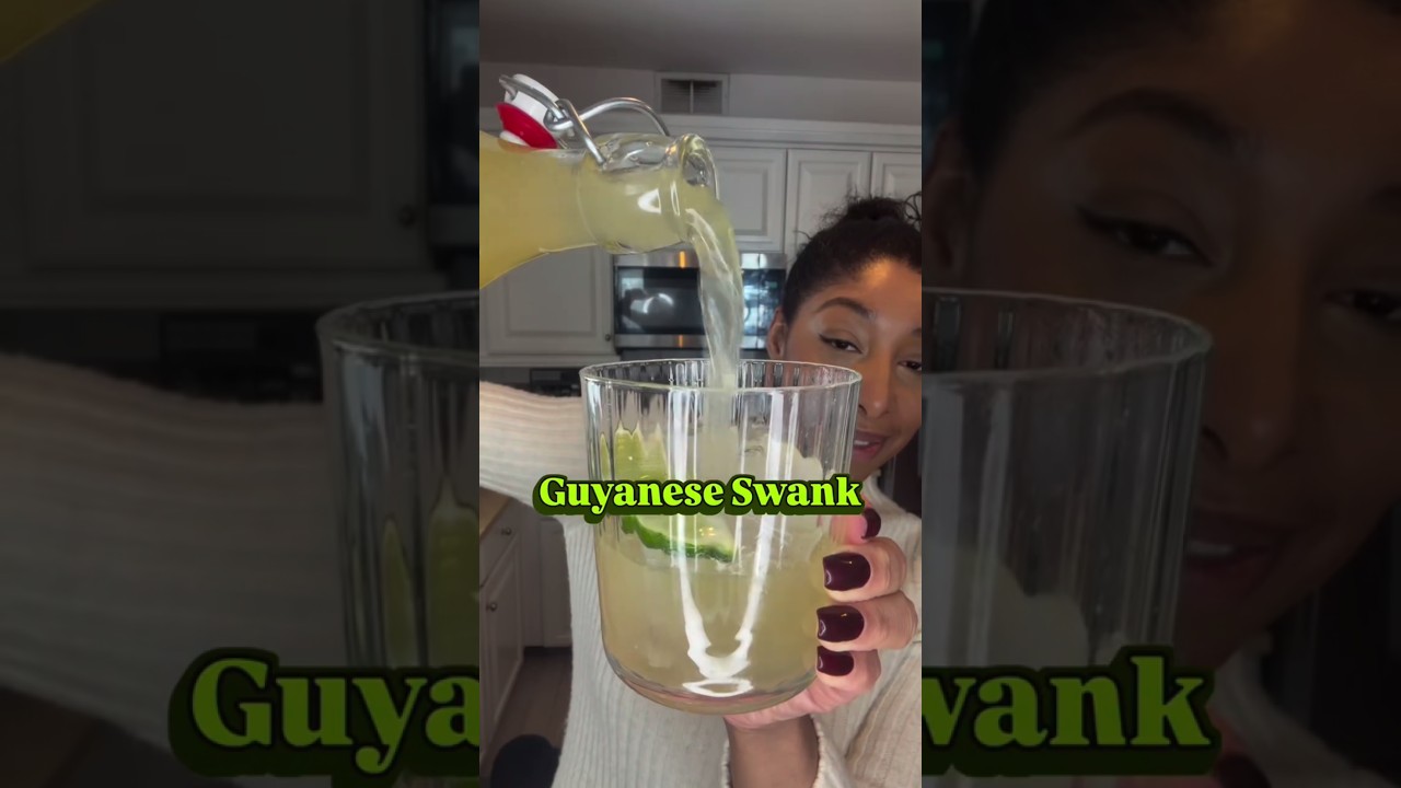 Гайанский шик 🍋&zwj;🍋&zwj;🍋&zwj;🇬🇾 #swank #limewash #guyanesefood #limeade #healthyjuice
