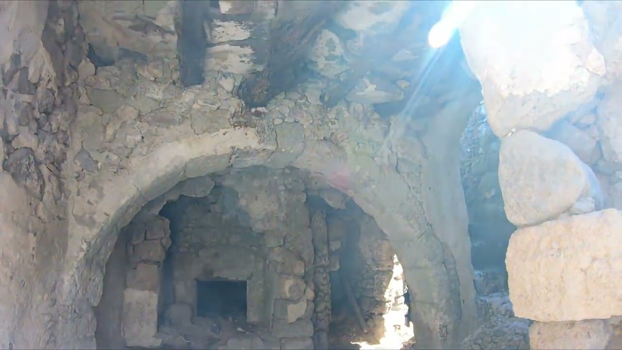 Ghost Village in Nisyros island Greece