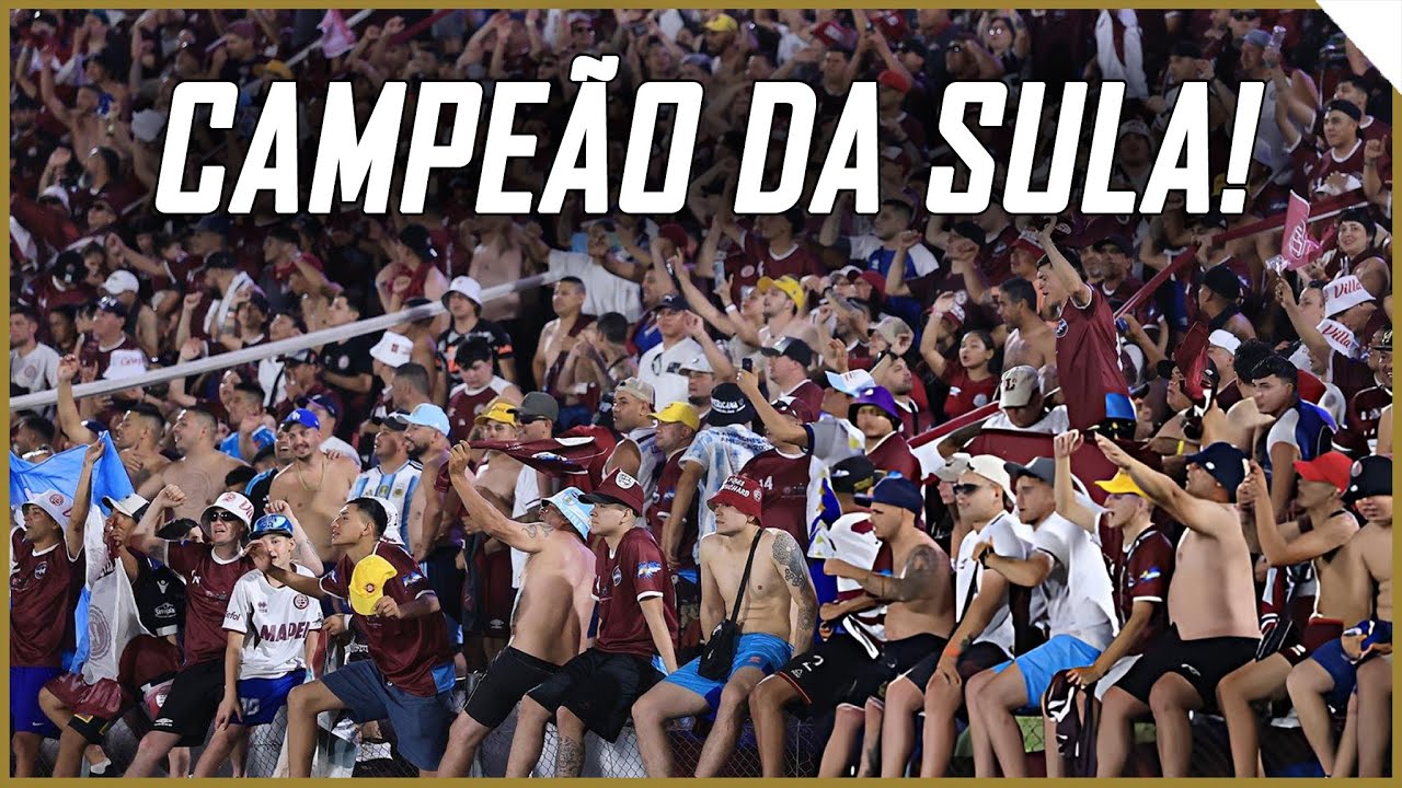 TORCIDA DO LANÚS NA FINAL DA COPA SUL-AMERICANA CONTRA O GALO!