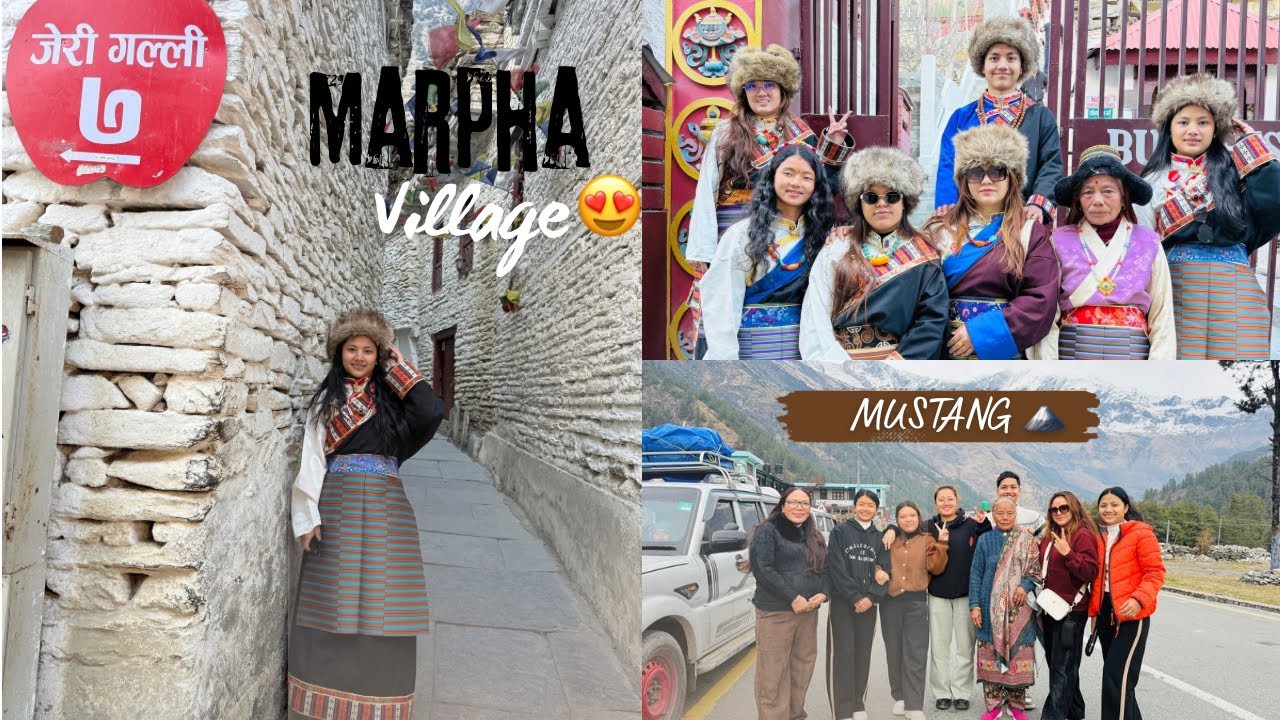 JERRY GALLI IN MARPHA VILLAGE😍~ Mustang vlog ❤️