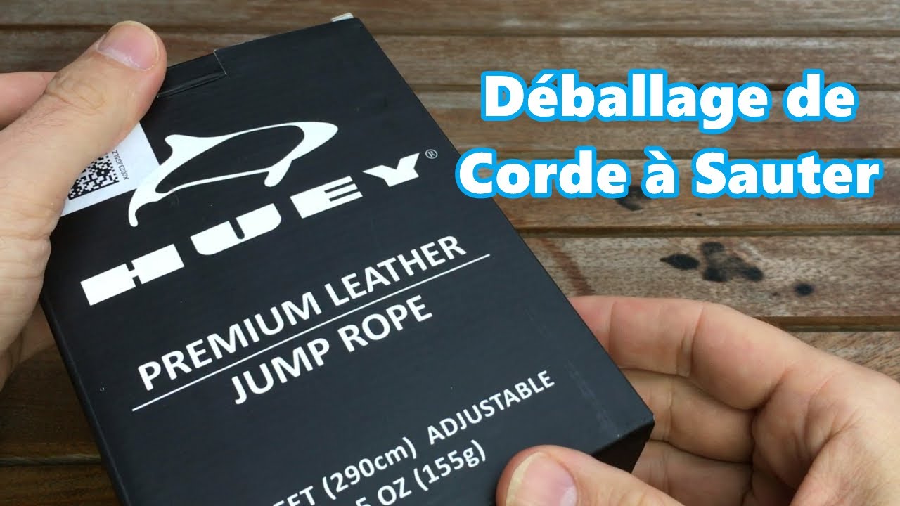 Déballage de Corde à Sauter en Cuir HUEY Sport | Leather Jump Rope Unboxing